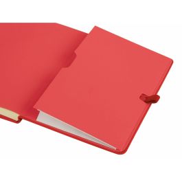 Finocam Agenda Anual Minimal Textura M4-118x168 mm 1Dp Rojo 2025