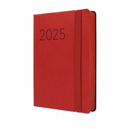 Finocam Agenda Anual Flexi Lisa F4-118x168 mm 1Dp Rojo 2025