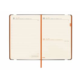 Finocam Agenda Anual Flexi Lisa F4-118x168 mm 1Dp Azul 2025