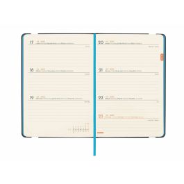 Finocam Agenda Anual Flexi Lisa F4-118x168 mm Svh Negro 2025