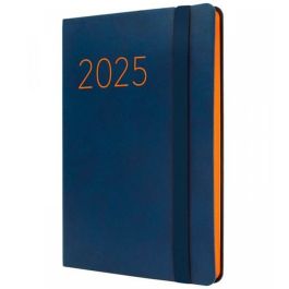 Finocam Agenda Anual Flexi Lisa F4-118x168 mm Svh Azul 2025