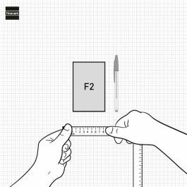 Finocam Agenda Anual Flexi Lisa F2-82x127 mm Svh Negro 2025