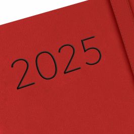 Finocam Agenda Anual Flexi Lisa F2-82x127 mm Svh Rojo 2025