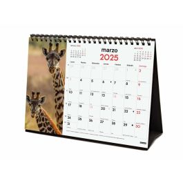 Finocam Calendario De Sobremesa Para Escribir S-210x150 mm Imágenes Fauna Salvaje 2025