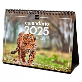 Finocam Calendario De Sobremesa Para Escribir S-210x150 mm Imágenes Fauna Salvaje 2025