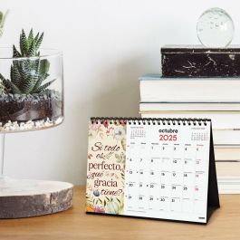 Finocam Calendario De Sobremesa Para Escribir S-210x150 mm Imágenes Frases Motivadoras 2025