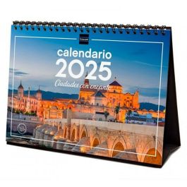 Finocam Calendario De Sobremesa Para Escribir S-210x150 mm Imágenes Ciudades Con Encanto 2025