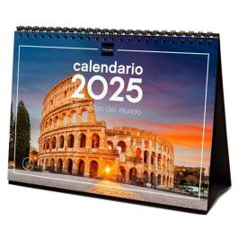 Finocam Calendario De Sobremesa Para Escribir S-210x150 mm Imágenes Maravillas Del Mundo 2025