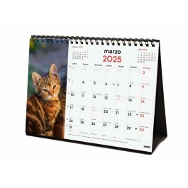 Finocam Calendario De Sobremesa Para Escribir S-210x150 mm Imágenes Gatitos 2025