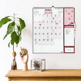 Finocam Calendario De Pared Plus-215x325 mm Neutro 2025