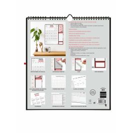 Finocam Calendario De Pared Plus-215x325 mm Neutro 2025