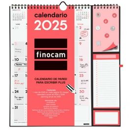 Finocam Calendario De Pared Plus-215x325 mm Neutro 2025