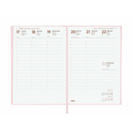 Finocam Agenda Anual Dynamic London Y10-140x204 mm Svv Rosa 2025