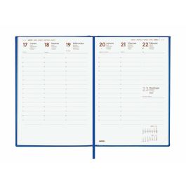 Finocam Agenda Anual Dynamic London Y10-140x204 mm Svv Azul 2025