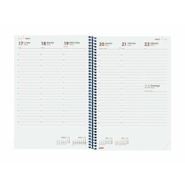 Finocam Agenda Anual Year Espiral E11-165x242 mm Svv Azul 2025