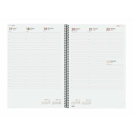 Finocam Agenda Anual Year Espiral E40-210x297 mm Svv Negro 2025