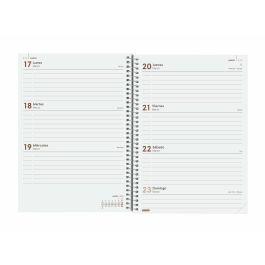 Finocam Agenda Anual Year Espiral E10-155x212 mm Svh Rojo 2025