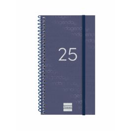 Finocam Agenda Anual Year Espiral E9-94x171 mm Svh Azul 2025