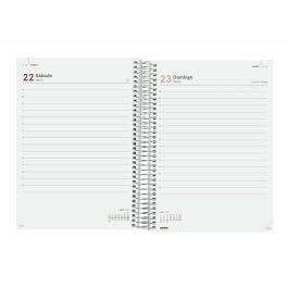 Finocam Agenda Anual Year Espiral E10-155x212 mm 1Dp Rojo 2025