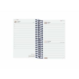 Finocam Agenda Anual Year Espiral E3-79x127 mm 1Dp Azul 2025