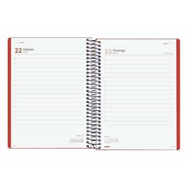 Finocam Agenda Anual My Espiral E10-155x212 mm 1Dp Rojo 2025