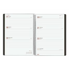 Finocam Agenda Anual My Espiral E10-155x212 mm Svh Negro 2025