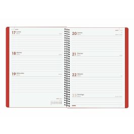 Finocam Agenda Anual My Espiral E10-155x212 mm Svh Rojo 2025