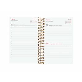 Finocam Agenda Anual Design Collection Espiral E5-117x181 mm 1Dp Goldy 2025