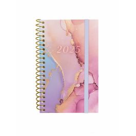 Finocam Agenda Anual Design Collection Espiral E3-79x127 mm Svh Goldy 2025