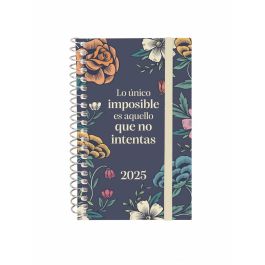 Finocam Agenda Anual Design Collection Espiral E3-79x127 mm Svh Imposible 2025