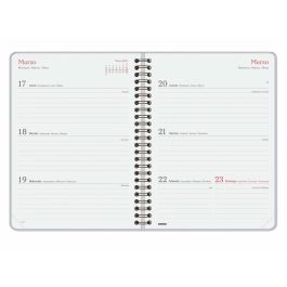 Finocam Agenda Anual Alma Espiral E10-155x212 mm Svh Lila 2025