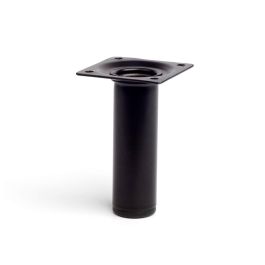 Pata cilíndrica de acero en color negro mod. 401 g. dimensiones ø3x10cm 2-401 g.100.03 rei Precio: 1.9499997. SKU: S7912493