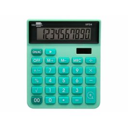 Calculadora Liderpapel XF24 Verde Plástico