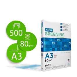 Papel Fotocopiadora Greening Din A3 80 gramos Paquete De 500 Hojas Precio: 13.50000025. SKU: B18VC4LLCS