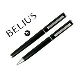 Bolígrafo Roller Belius BB187 Azul 1 mm (2 Unidades) Precio: 23.59000028. SKU: B13256BX5X