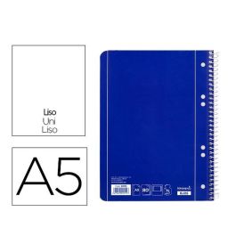 Cuaderno Liderpapel BJ05 Azul A4 80 Hojas