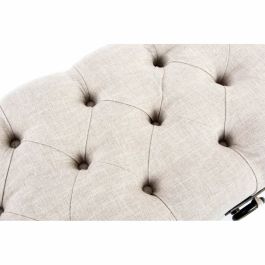Banqueta DKD Home Decor Beige Metal Madera MDF 30 x 40 cm 101 x 42 x 43 cm