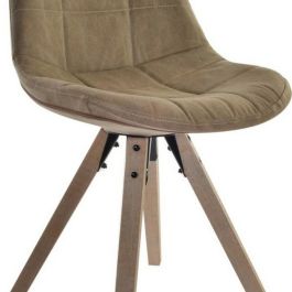 Silla Scandi DKD Home Decor Marron Natural 55 x 85 x 47 cm (2 Unidades)