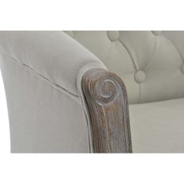 DKD Home Decor Butaca Tradicional Colección Versailles Beige Marrón de Poliéster y Madera de Caucho 61x61x70 cm Pack de 2 Unidades DKD Home Decor Butaca Tradicional Colección Versailles Beige Marrón de Poliéster y Madera de Caucho 61x61x70 cm Pack de 2 Unidades
