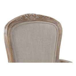 Silla Tradicional DKD Home Decor Marron Beige 57 x 94 x 57 cm (2 Unidades) Silla Tradicional DKD Home Decor Marron Beige 57 x 94 x 57 cm (2 Unidades)