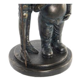 DKD Home Decor Figura de Resina Don Quijote Tradicional Cobrizo 14x40x14 cm Pack de 2 Unidades