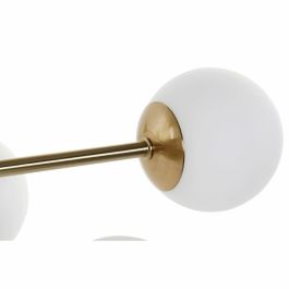 Lámpara de Techo DKD Home Decor Metal Cristal Dorado (94 x 94 x 145 cm)