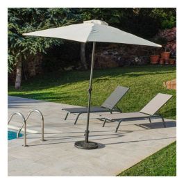 Tumbona Terraza Y Jardin DKD Home Decor Gris Claro 58 x 98 x 191 cm