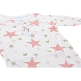 Conjunto de Ropa DKD Home Decor Azul Rosa 0-6 Meses Estrellas (7 Piezas) (2 Unidades)