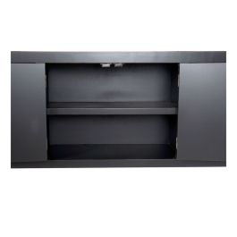 Mueble de TV DKD Home Decor Negro Multicolor Madera Abeto Madera MDF 130 x 24 x 51 cm