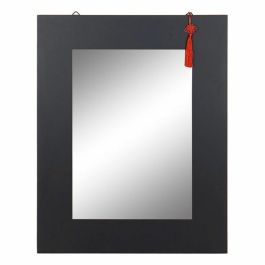 Espejo de pared DKD Home Decor Oriental Negro Abeto (70 x 2 x 90 cm)