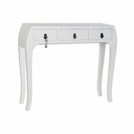 Consola Oriental DKD Home Decor Blanco Plateado 26 x 80 x 96 cm Precio: 223.4729035. SKU: S3022116