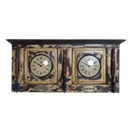 Reloj de Pared DKD Home Decor London Teca (81 x 15 x 37 cm) Precio: 93.59955. SKU: S3011999