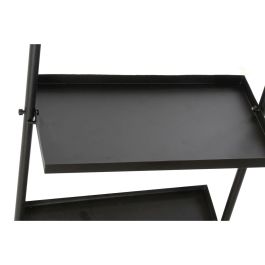 Estantería DKD Home Decor Espejo Negro Metal (40 x 20 x 160 cm)