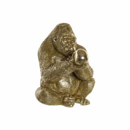 Figura Decorativa DKD Home Decor Dorado Resina Gorila (33 x 33 x 43 cm) Precio: 95.95000041. SKU: S3026850